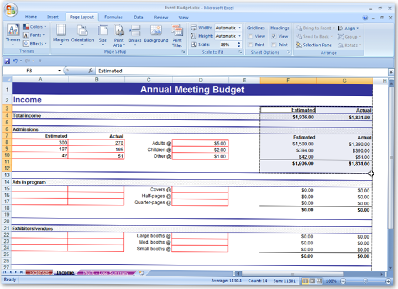 Отпечатване само на избрани области на електронна таблица в Excel 2007 и 2010 (Как да)