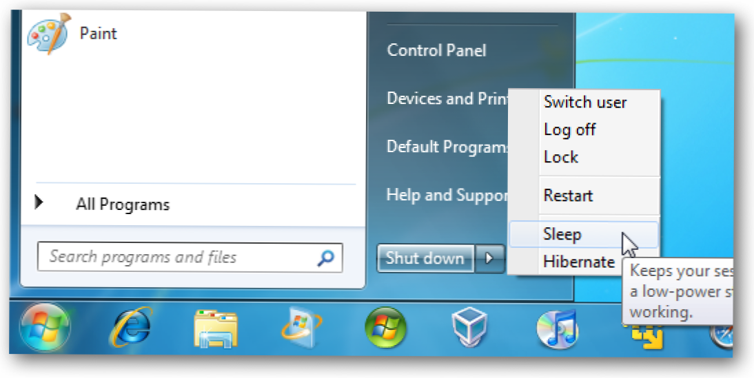 Eliminați butoanele Shutdown și Restart în Windows 7 (Cum să)