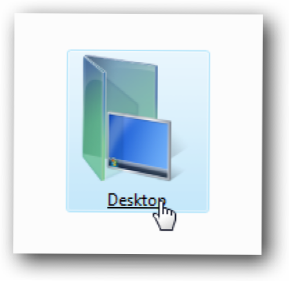 Ustaw ikony w Win7 / Vista, aby otworzyć za pomocą jednego kliknięcia zamiast podwójnego kliknięcia (Jak)