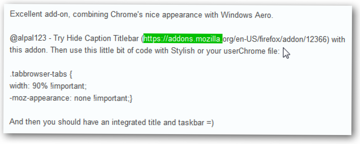 URL Hanya Teks Perbaiki Cepat untuk Firefox (Bagaimana caranya)