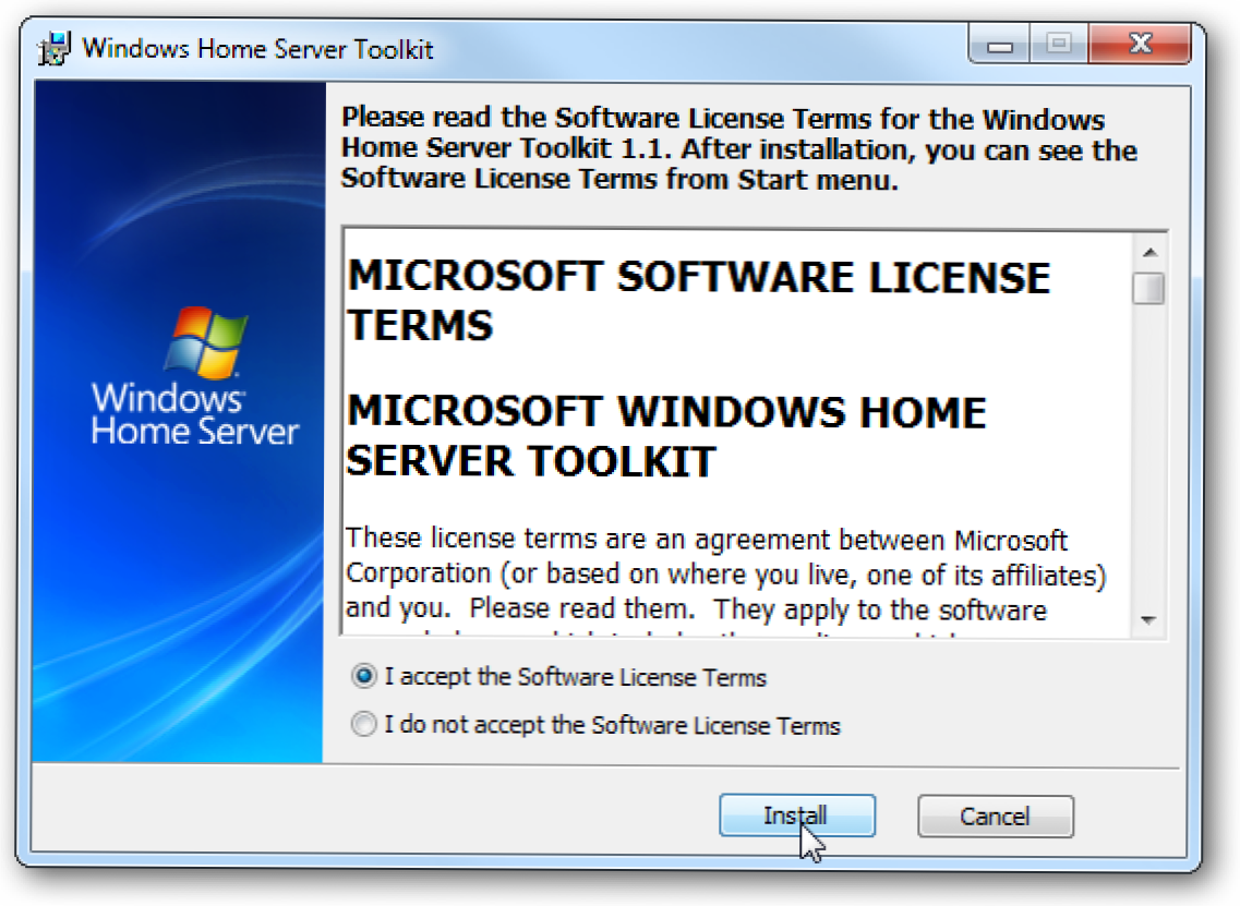Yhteydenottotavan ongelmat Windows Home Server Toolkit -työkalun avulla (Miten)