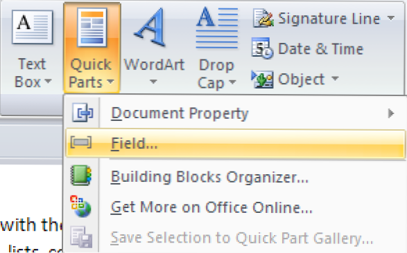 Word 2007: Urmăriți data și ora Un document este modificat (Cum să)