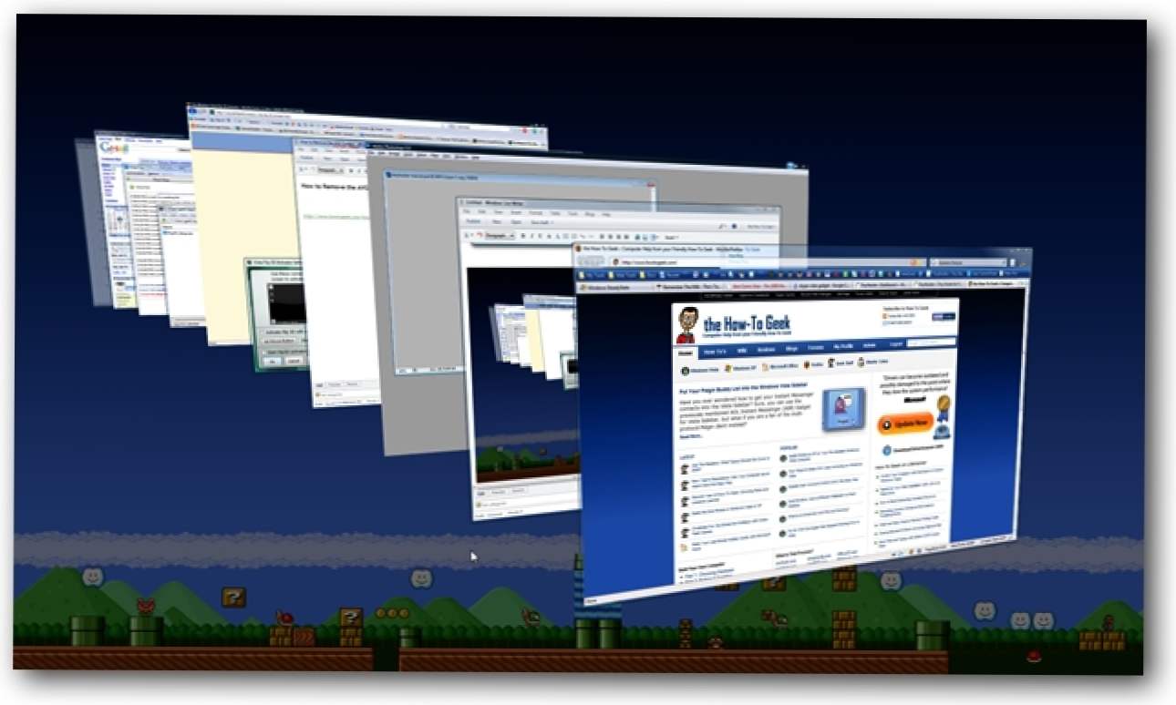 Nonaktifkan Flip3D di Windows Vista atau Windows 7 (Bagaimana caranya)