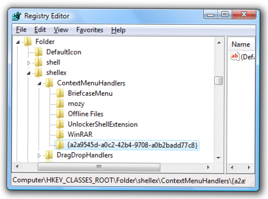 Activați meniul "Pin to Start" pentru Foldere în Windows Vista / XP (Cum să)