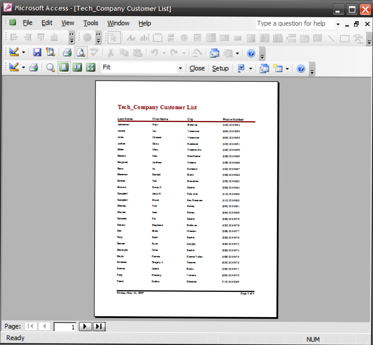 Ekspor Laporan Access 2003 Ke Spreadsheet Excel (Bagaimana caranya)