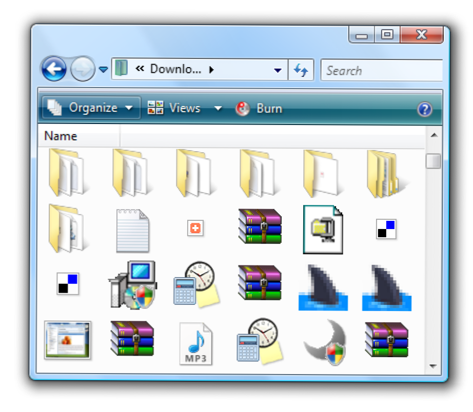 Perbaiki Untuk Ketika Windows Explorer di Vista Berhenti Menampilkan Nama File (Bagaimana caranya)