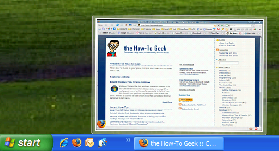 Pobierz Vista Taskbar Thumbnail Previews w Windows XP (Jak)