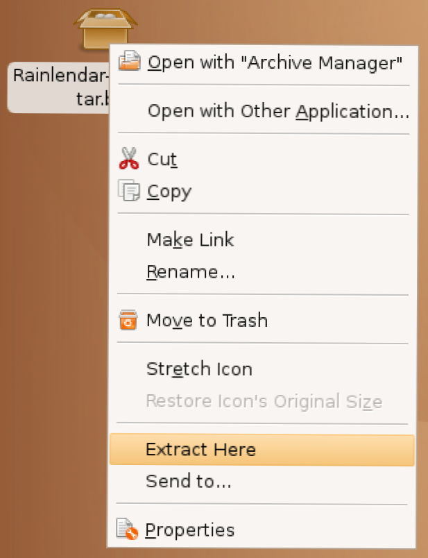 Instalowanie Rainlendar2 na Ubuntu (Jak)