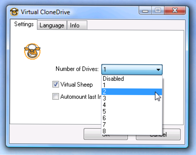 Ievietojiet vairākus ISO attēlus, izmantojot Virtual CloneDrive (Kā)