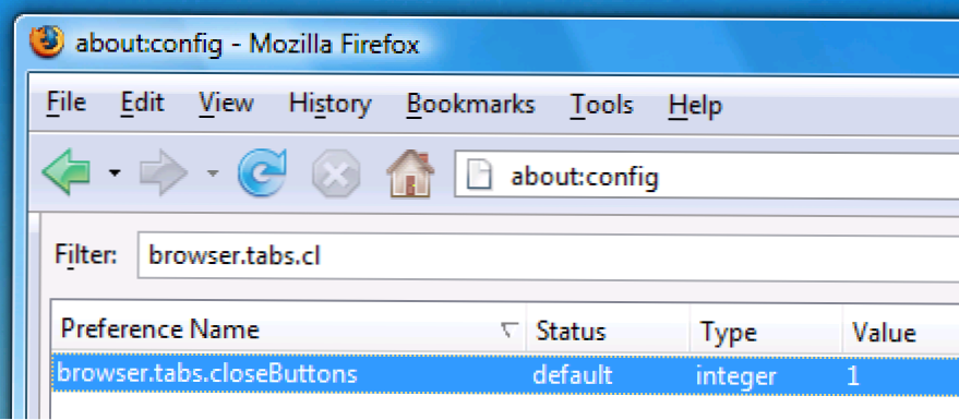 Tip Cepat: Hapus Tutup Tombol dari Tab Firefox (Bagaimana caranya)