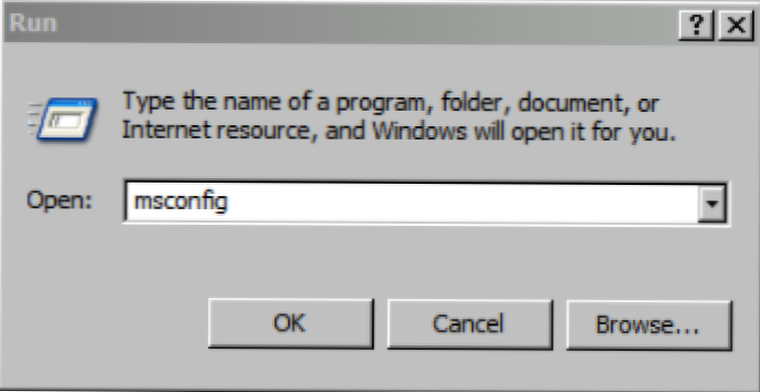 Brzo uklanjanje stavki iz pokretanja sustava Windows XP (Kako da)