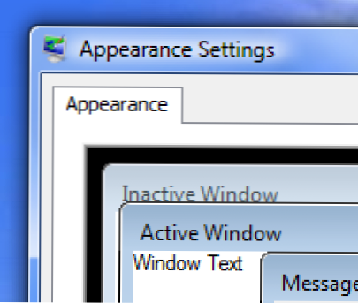 Aranjați frontierele ferestrelor umflate de Windows Vista (Cum să)