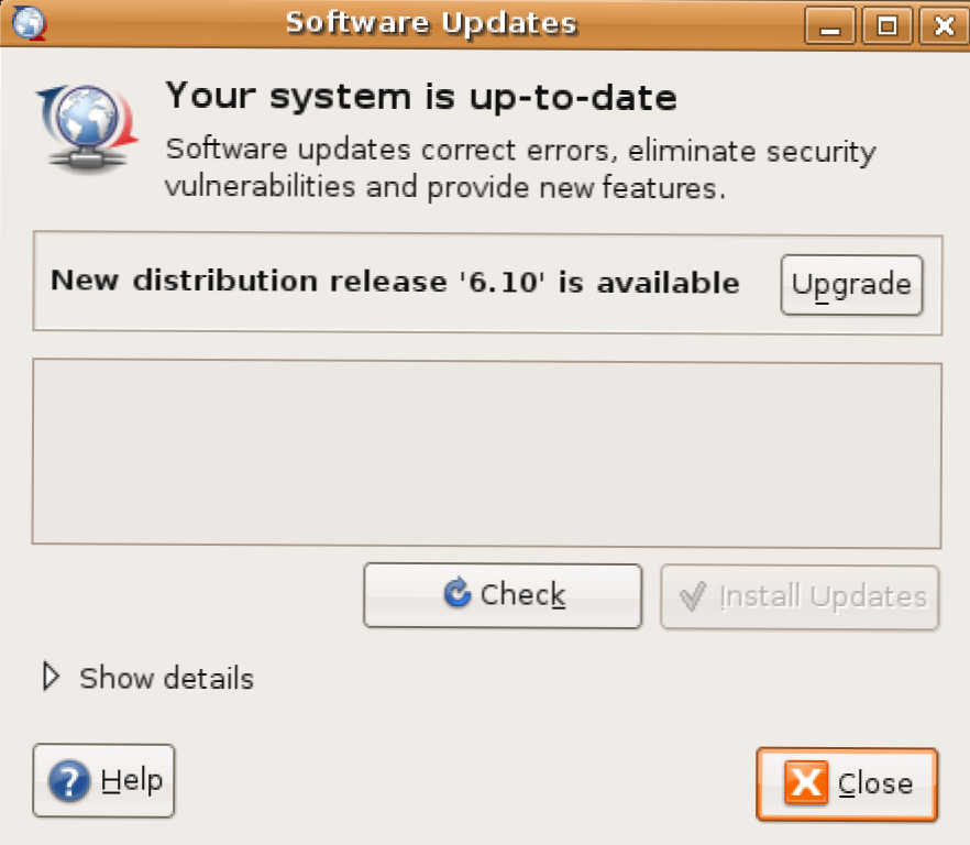 Nadogradnja Ubuntu od Dapper do Edgya s Update Managerom (Kako da)