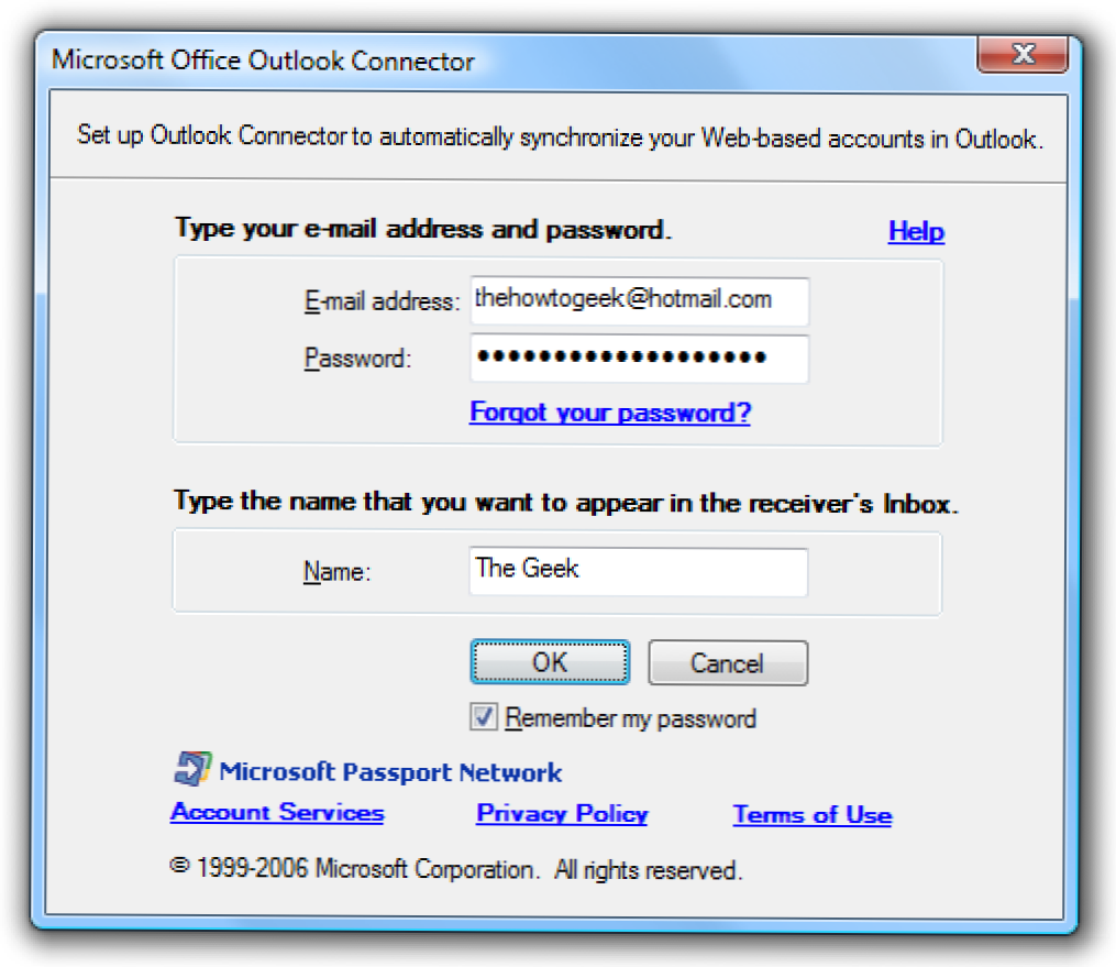 Koristite Hotmail iz programa Microsoft Outlook (Kako da)