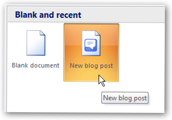Използване на Word 2007 като инструмент за блогове (Как да)