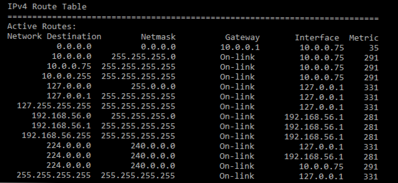 Kako dodati stacionarni TCP / IP put u tablicu usmjeravanja sustava Windows (Kako da)