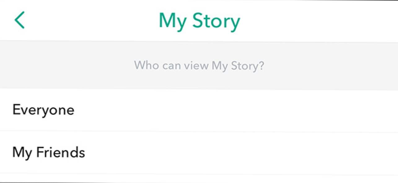 Miten estät tiettyjä ihmisiä Snapchat-tarinasta? (Miten)