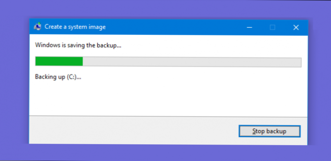System Image Backup -toiminnon luominen Windows 7, 8 tai 10: ssä (Miten)