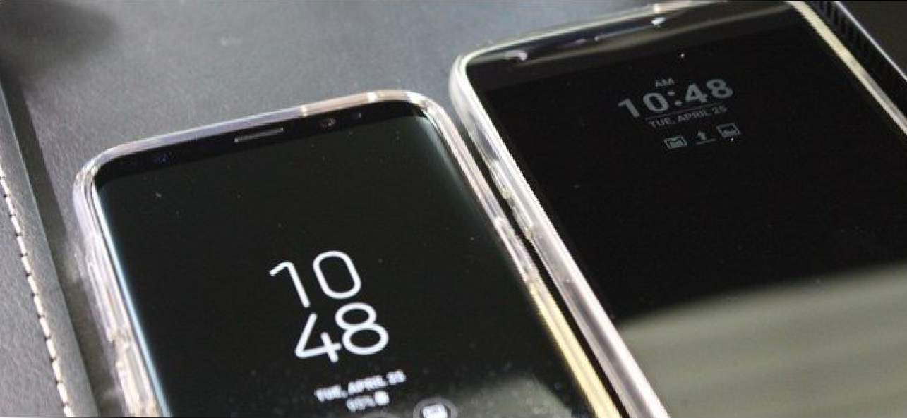 Cum să dezactivați afișarea permanentă pe telefoanele Samsung și LG Android (Cum să)