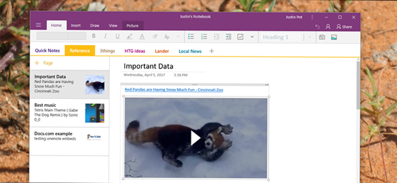 Jak osadzić filmy wideo, muzykę, dokumenty i nie tylko w OneNote (Jak)