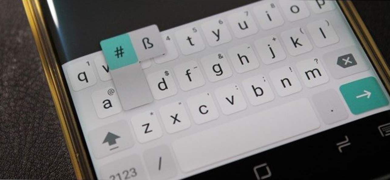 Jak uzyskać szybki dostęp do symboli w Google Gboard Keyboard na Androida (Jak)