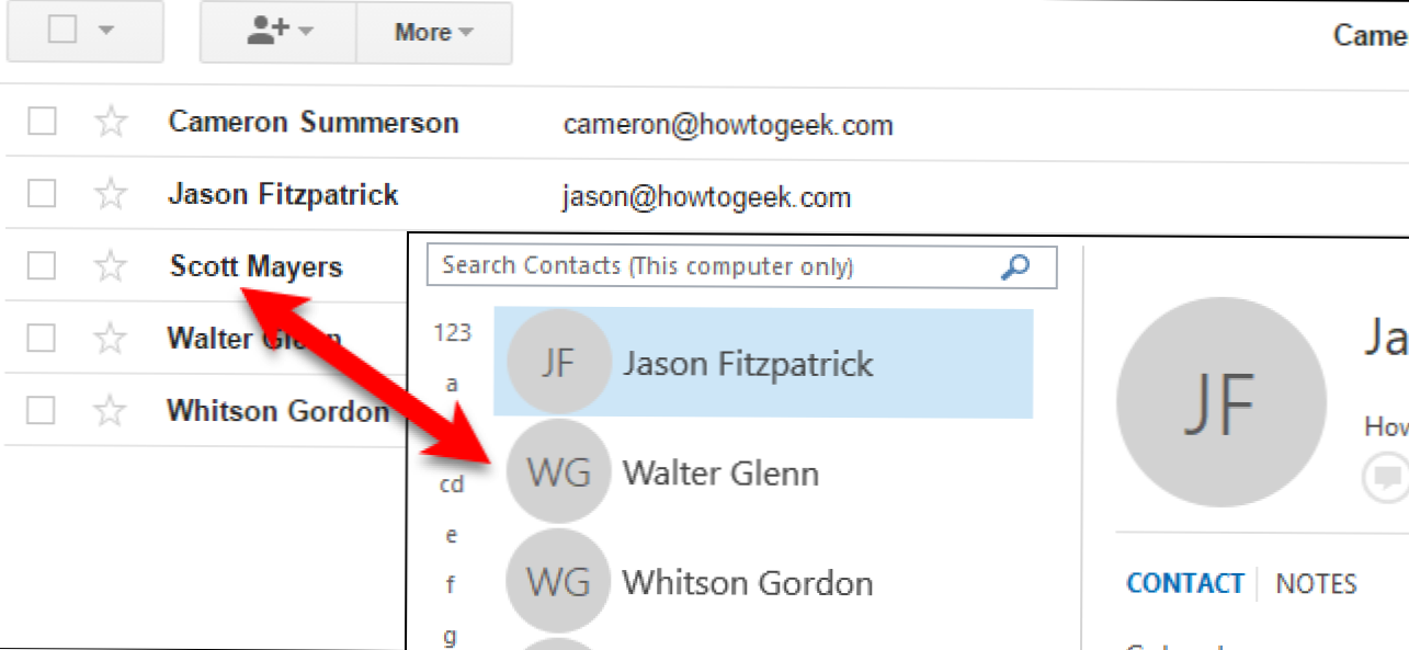 Kako uvesti i izvoziti kontakte između programa Outlook i Gmail (Kako da)