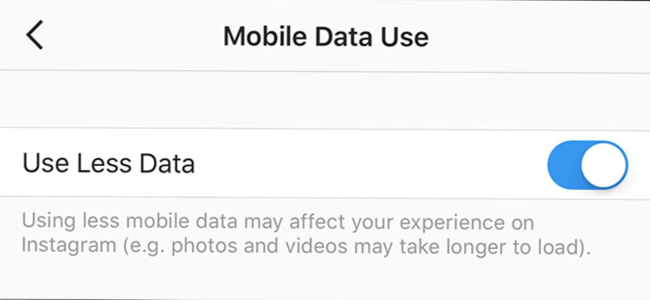 Jak zrobić Instagram Użyj mniej danych (Jak)