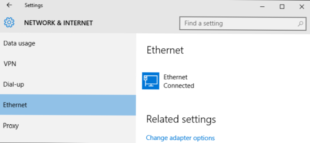 Cara Menetapkan Koneksi Ethernet sebagai Diukur pada Windows 8 dan 10 (Bagaimana caranya)