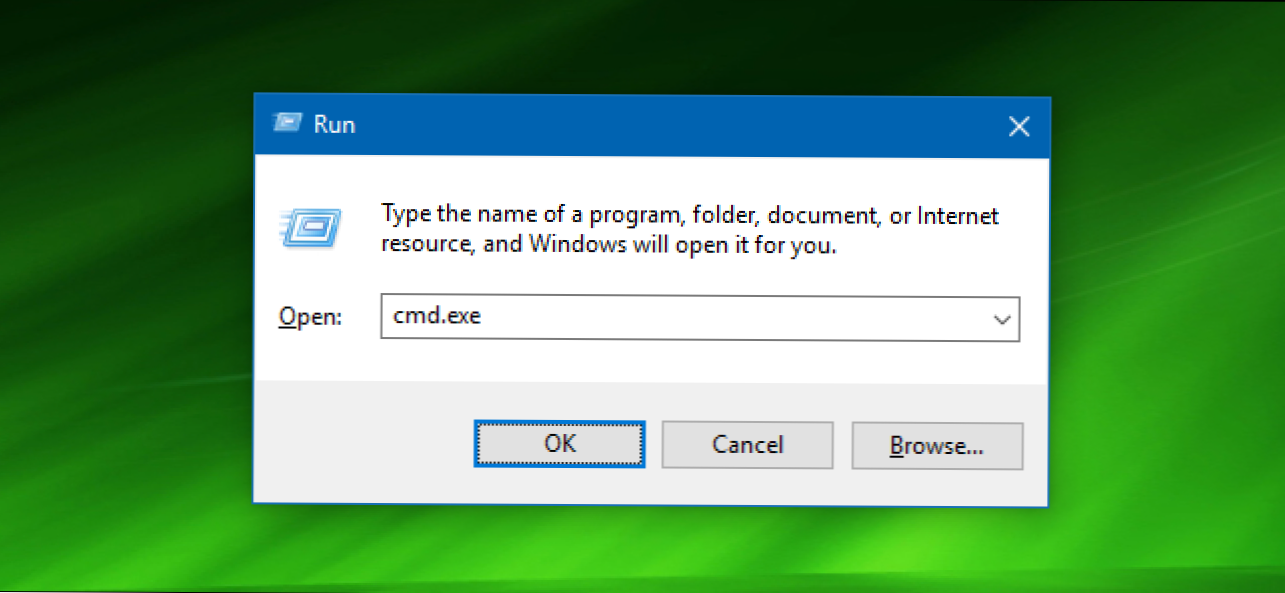Rulați o comandă ca administrator din caseta Run în Windows 7, 8 sau 10 (Cum să)