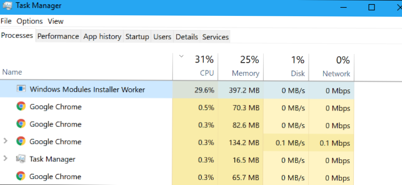Какво представлява "Windows Modules Installer Worker" и защо се изпълнява на моя компютър? (Как да)