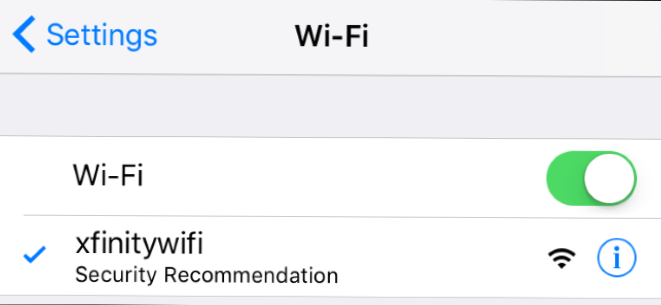 Zašto moj iPhone prikazuje "sigurnosnu preporuku" za Wi-Fi mrežu? (Kako da)