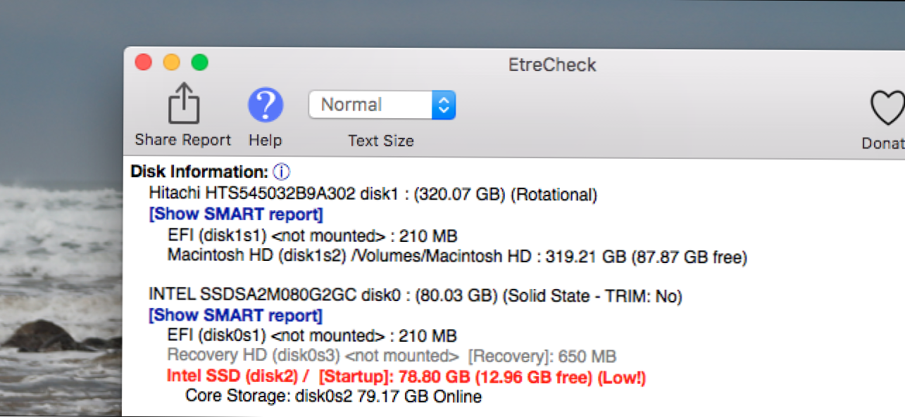 EtreCheck Uruchamia 50 narzędzi diagnostycznych jednocześnie, aby określić, co jest nie tak z twoim komputerem Mac (Jak)
