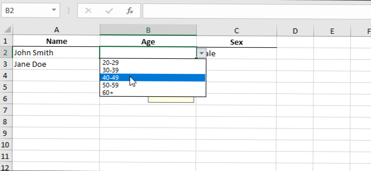 Cum se adaugă o listă derulantă într-o celulă din Excel (Cum să)