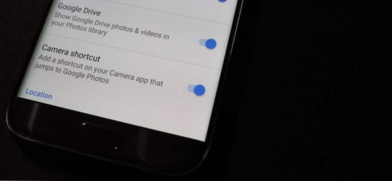 Kuinka lisätä Google-valokuvien pikakuvake Androidin kamerasovellukseen (Miten)