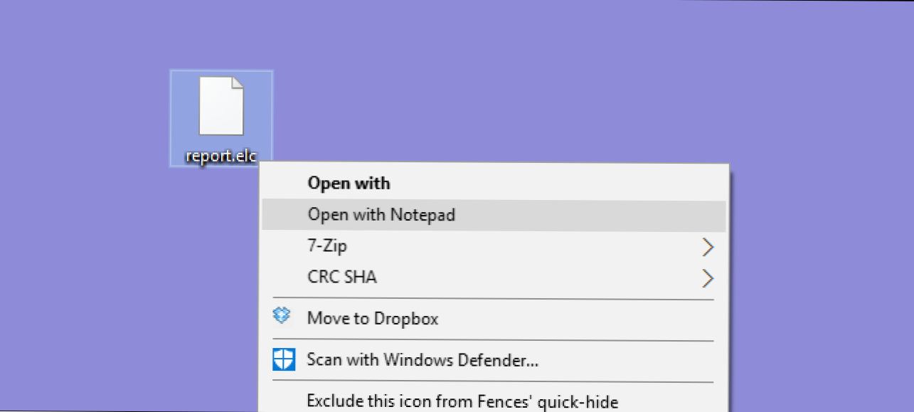 Cum se adaugă "Open with Notepad" în meniul contextual Windows pentru toate fișierele (Cum să)