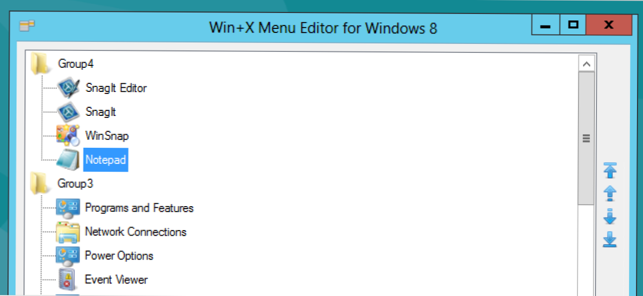 Jak edytować menu Win + X w Windows 8 i 10 (Jak)