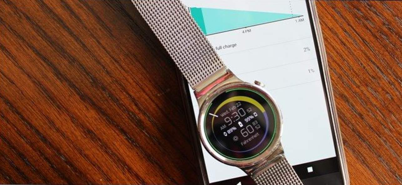 Kā uzzināt, kā lietot Android Wear Watch battery (Kā)