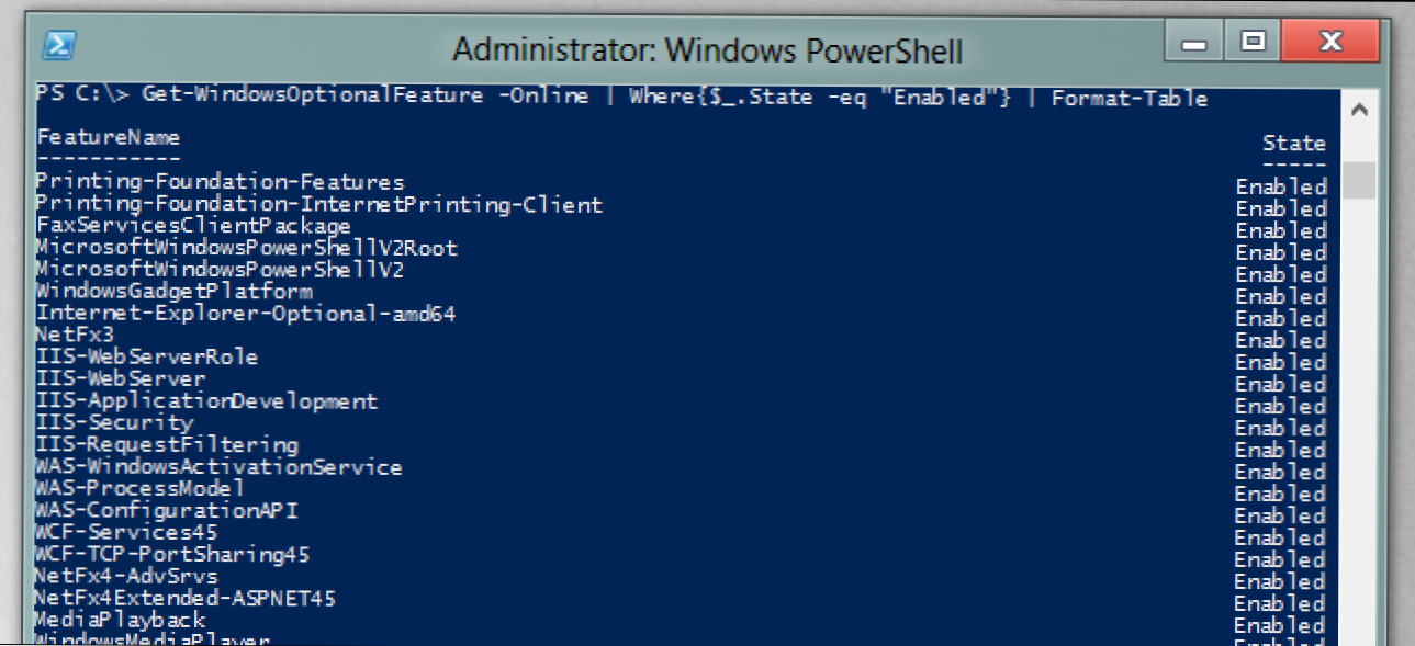 Jak zarządzać opcjonalnymi funkcjami systemu Windows z PowerShell w systemie Windows (Jak)