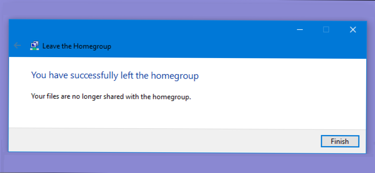 Kuinka poistaa tietokoneesi Windows HomeGroupista (Miten)