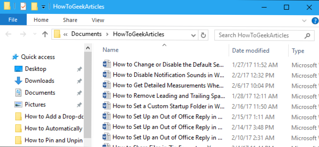 Jak ustawić niestandardowy folder startowy w Eksploratorze plików systemu Windows (Jak)