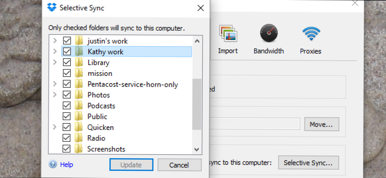 Cum se sincronizează numai folderele specifice cu Dropbox (Cum să)