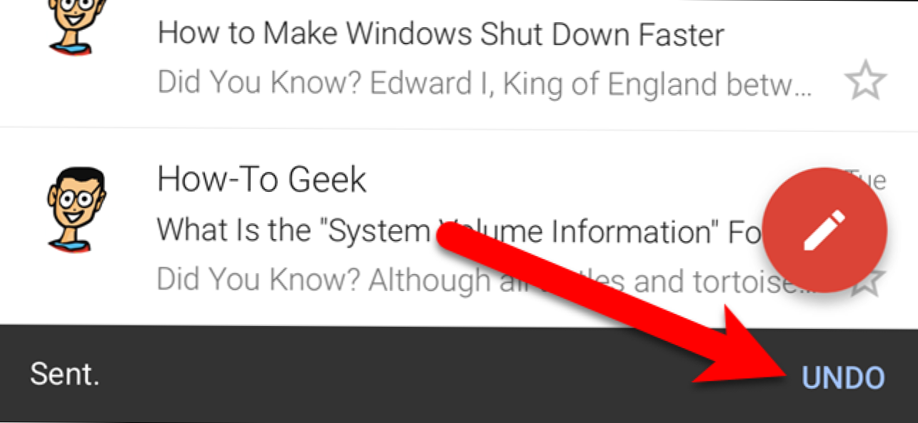 Как да отмените изпращането на съобщение в приложението Gmail за iOS (Как да)