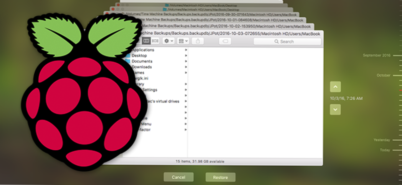 Cum să utilizați o Pi Zmeura ca o unitate de timp Machine Drive pentru Mac (Cum să)