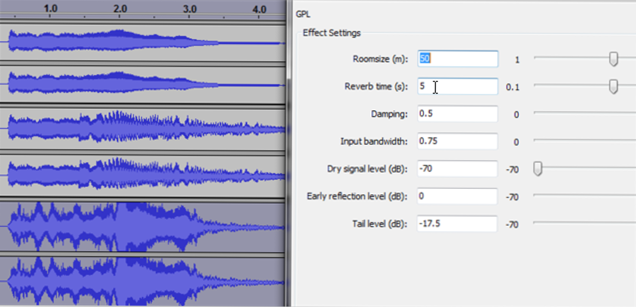 Cara Menggunakan Delay, Echo, dan Reverb dalam Audacity (Bagaimana caranya)