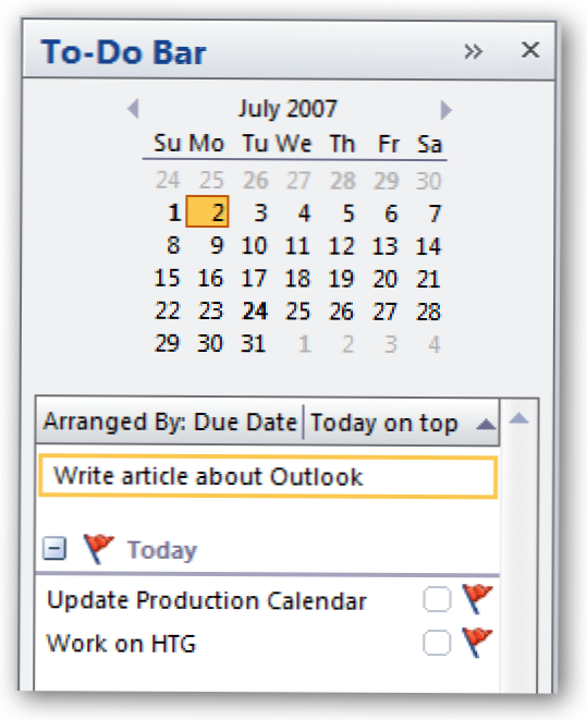 Crearea rapidă a întâlnirilor din sarcinile cu bara de sarcini Outlook 2007 (Cum să)
