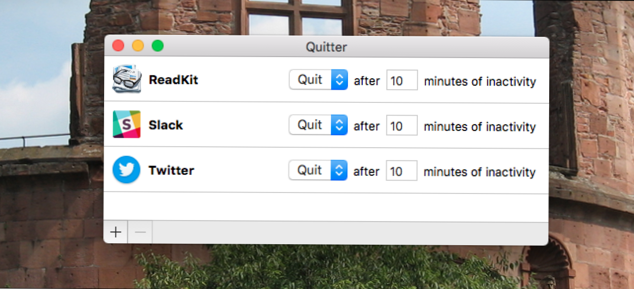 Автоматично затваряне (или скриване) на неактивни приложения на вашия Mac с Quitter (Как да)