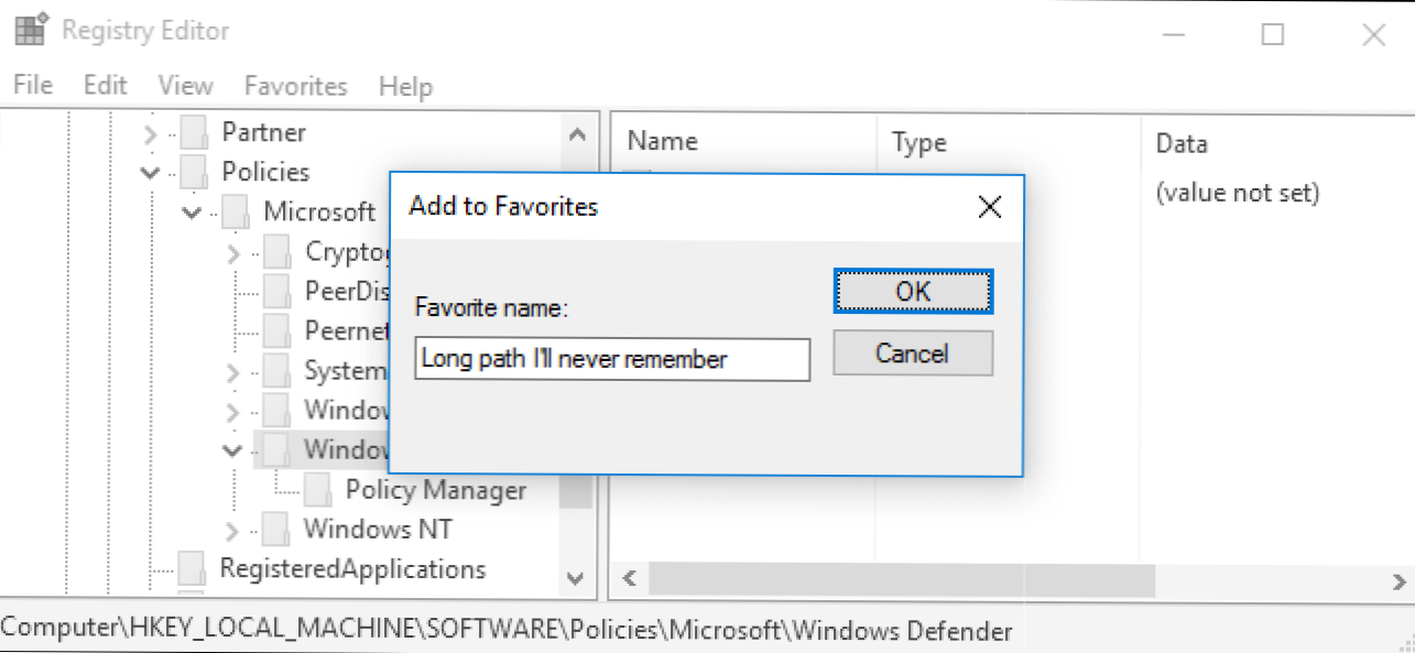 Как да отметнете Местоположения в регистъра на Windows (Как да)