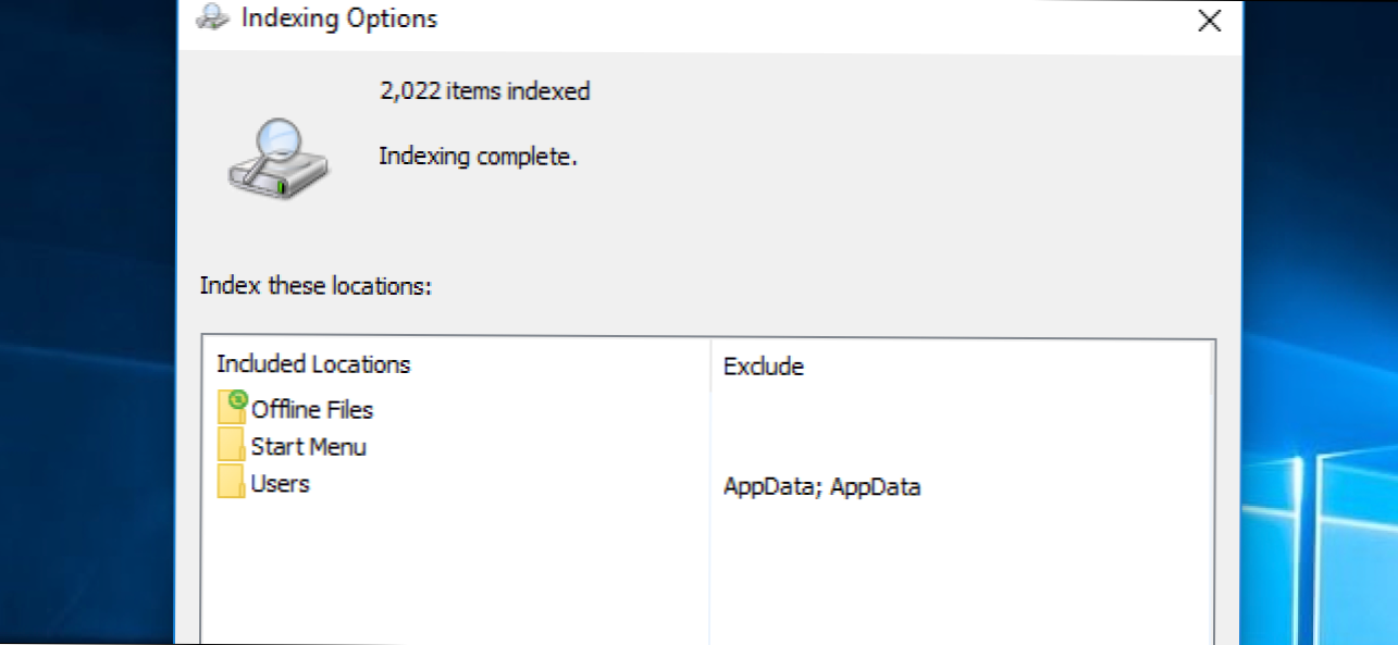Miten valita, mitä tiedostoja Windows Search Indexes tietokoneellasi (Miten)