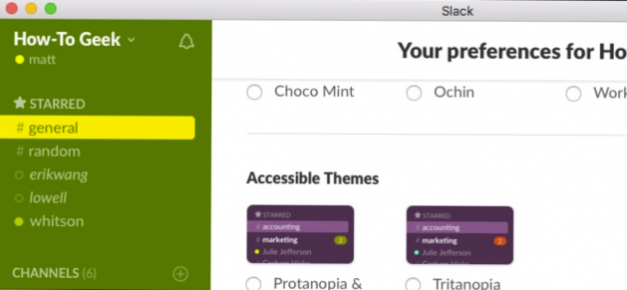 Kā pielāgot Slack's izskatu ar tēmām (Kā)