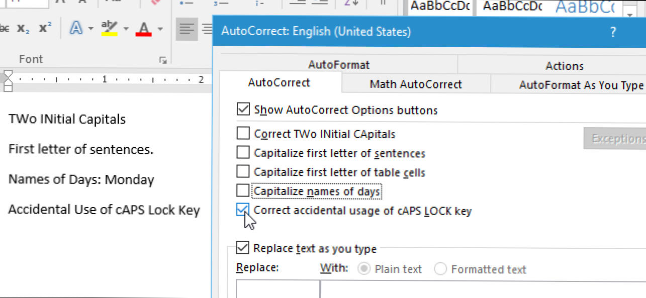 Jak wyłączyć automatyczną korektę wielkimi literami w programie Microsoft Word (Jak)